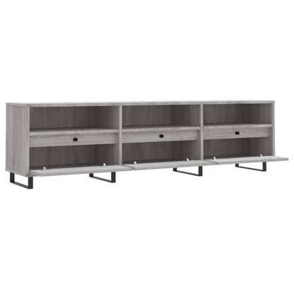 Tv-Meubel 150X30X44,5 Cm Bewerkt Hout Grijs Sonoma Eikenkleurig Grijs sonoma - Design Meubelz