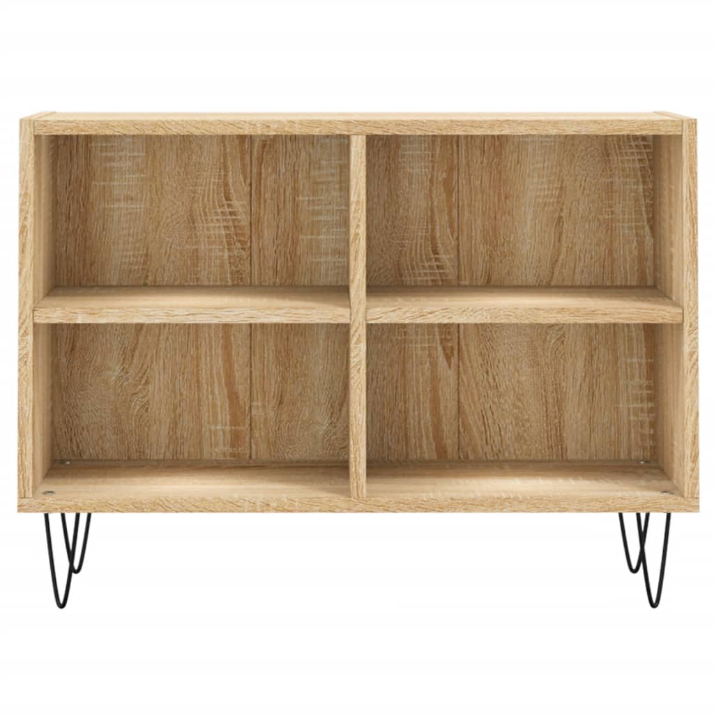 Tv-Meubel 69,5X30X50 Cm Bewerkt Hout Sonoma Eikenkleurig Sonoma eiken - Design Meubelz