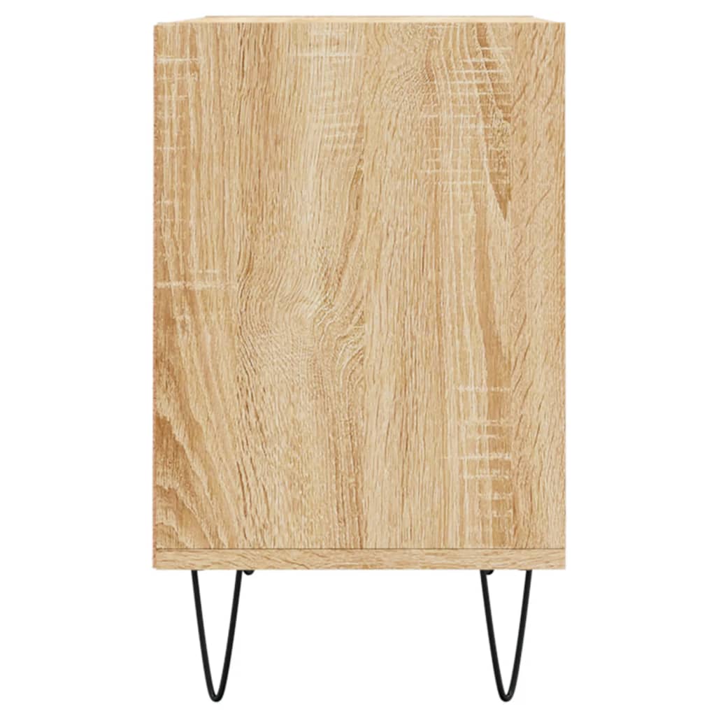 Tv-Meubel 69,5X30X50 Cm Bewerkt Hout Sonoma Eikenkleurig Sonoma eiken - Design Meubelz