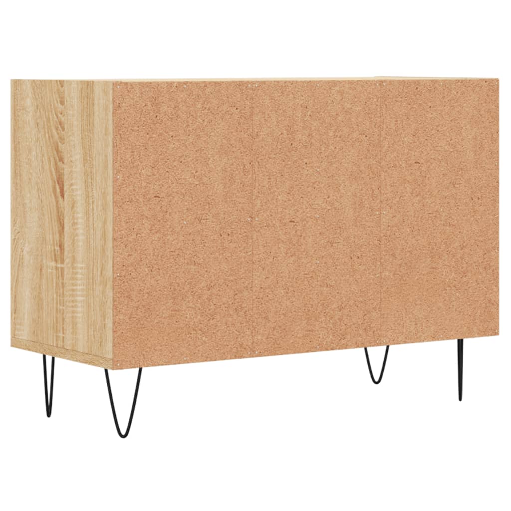 Tv-Meubel 69,5X30X50 Cm Bewerkt Hout Sonoma Eikenkleurig Sonoma eiken - Design Meubelz