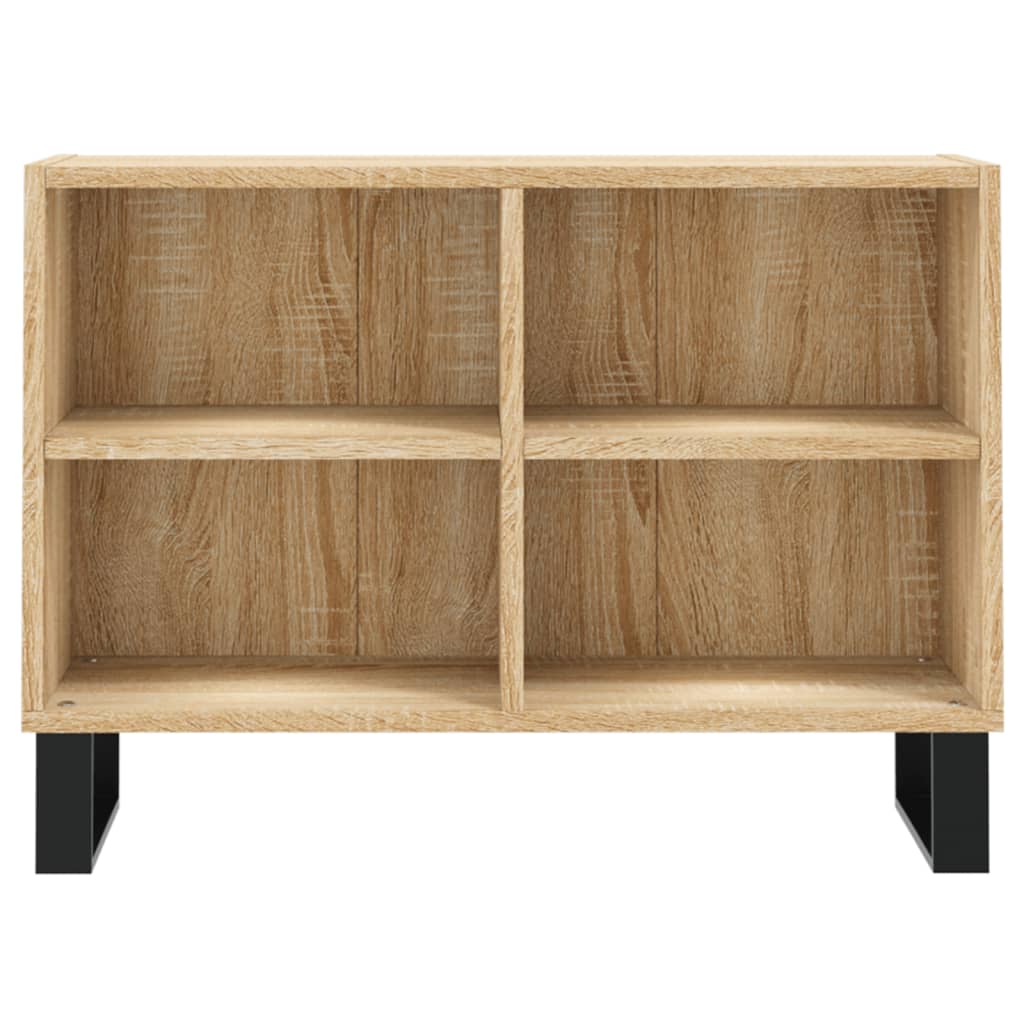 Tv-Meubel 69,5X30X50 Cm Bewerkt Hout Sonoma Eikenkleurig Sonoma eiken - Design Meubelz