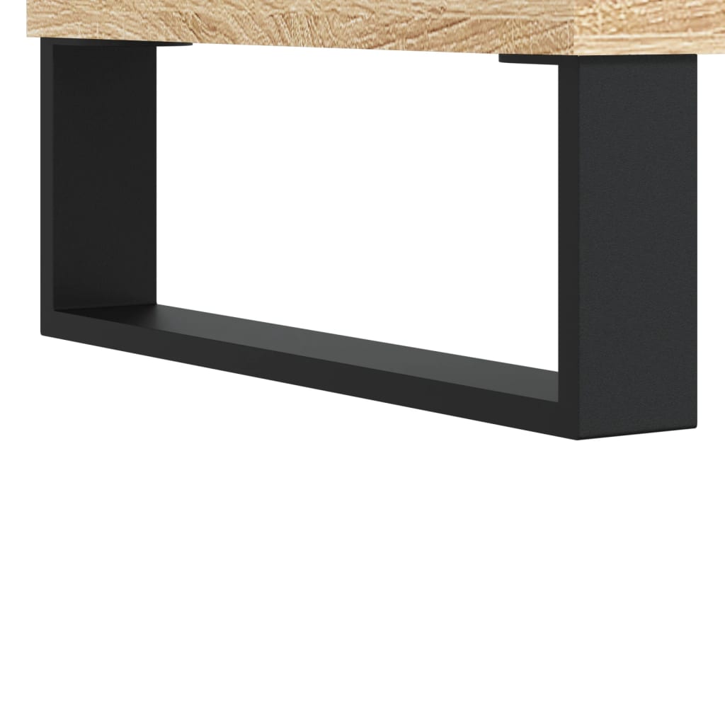 Tv-Meubel 69,5X30X50 Cm Bewerkt Hout Sonoma Eikenkleurig Sonoma eiken - Design Meubelz