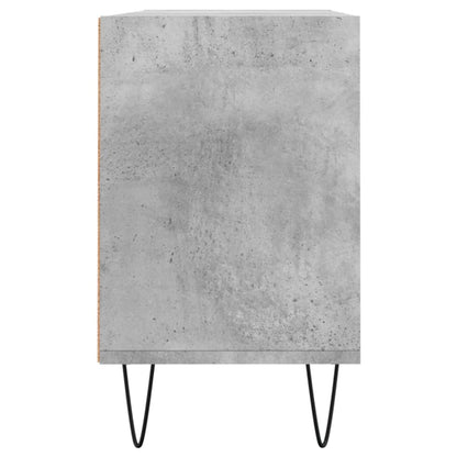 Tv-Meubel 103,5X30X50 Cm Bewerkt Hout Betongrijs Betongrijs - Design Meubelz