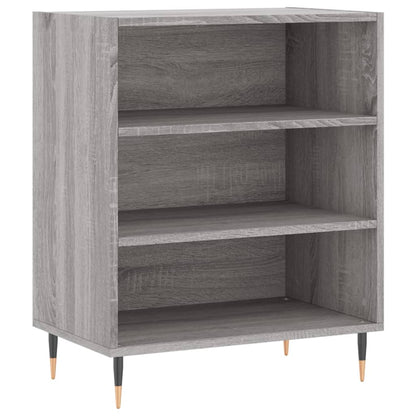 Dressoir 57X35X70 Cm Bewerkt Hout Grijs Sonoma Eikenkleurig - Design Meubelz