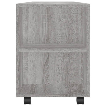 Tv-Meubel 102X34,5X43 Cm Bewerkt Hout Grijs Sonoma Eikenkleurig Grijs sonoma - Design Meubelz