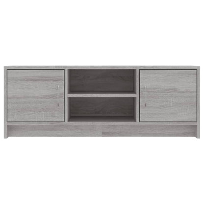 Tv-Meubel 102X30X37,5 Cm Bewerkt Hout Grijs Sonoma Eikenkleurig Grijs sonoma - Design Meubelz