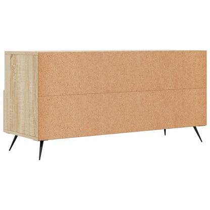 Tv-Meubel 102X36X50 Cm Bewerkt Hout Sonoma Eikenkleurig Sonoma eiken - Design Meubelz