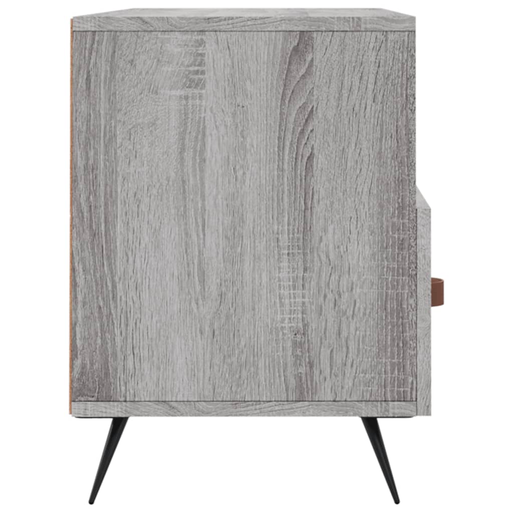 Tv-Meubel 102X36X50 Cm Bewerkt Hout Grijs Sonoma Eikenkleurig Grijs sonoma - Design Meubelz