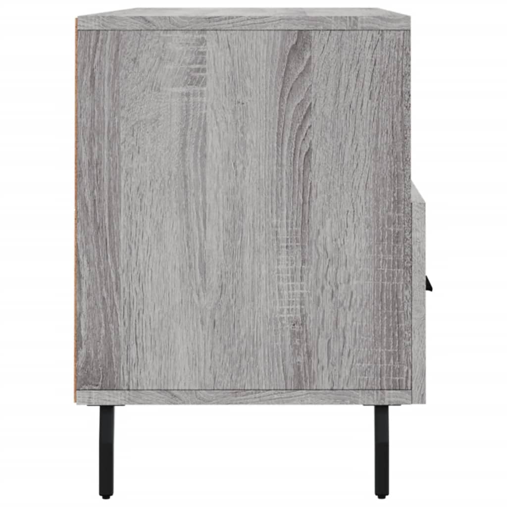 Tv-Meubel 102X36X50 Cm Bewerkt Hout Grijs Sonoma Eikenkleurig Grijs sonoma - Design Meubelz