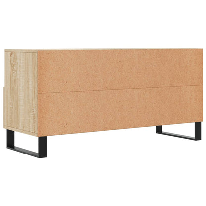 Tv-Meubel 102X36X50 Cm Bewerkt Hout Sonoma Eikenkleurig Sonoma eiken - Design Meubelz