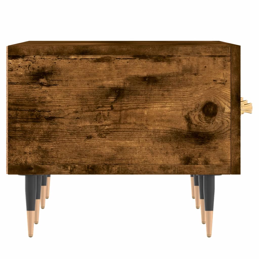 Tv-Meubel 150X36X30 Cm Bewerkt Hout Gerookt Eikenkleurig Gerookt eiken - Design Meubelz