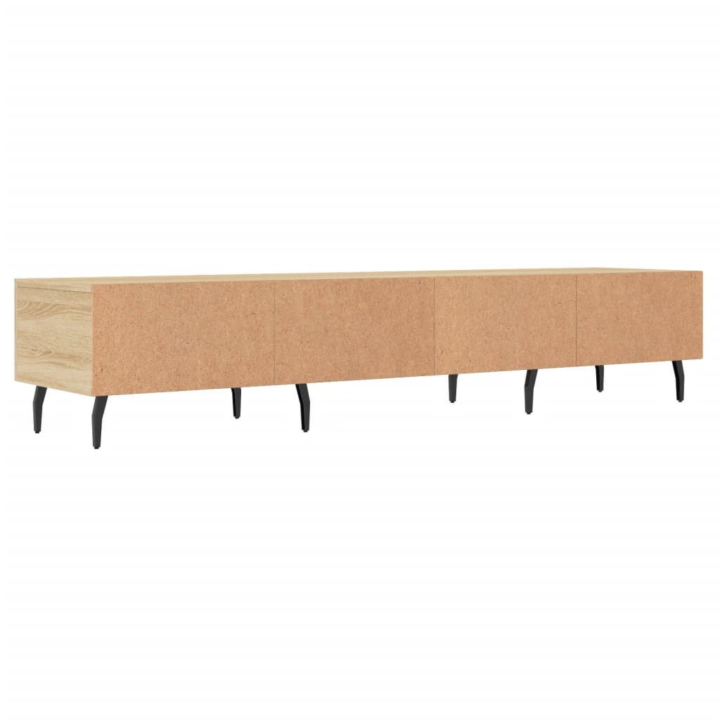 Tv-Meubel 150X36X30 Cm Bewerkt Hout Sonoma Eikenkleurig Sonoma eiken - Design Meubelz