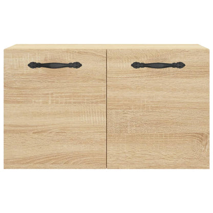 Wandkast 60X36,5X35 Cm Bewerkt Hout Sonoma Eikenkleurig - Design Meubelz