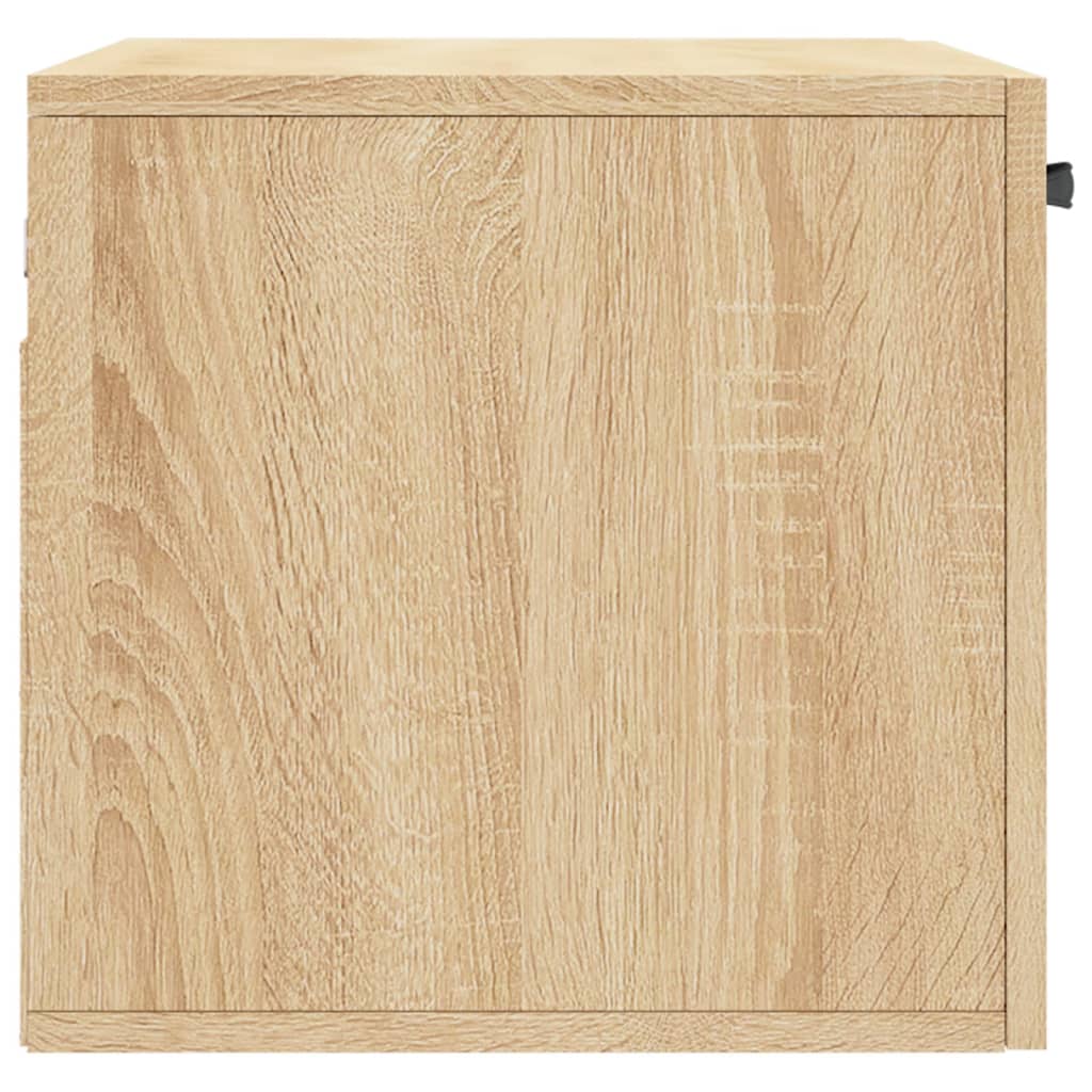 Wandkast 60X36,5X35 Cm Bewerkt Hout Sonoma Eikenkleurig - Design Meubelz