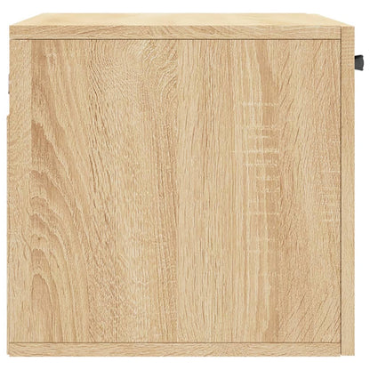 Wandkast 60X36,5X35 Cm Bewerkt Hout Sonoma Eikenkleurig - Design Meubelz