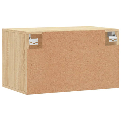 Wandkast 60X36,5X35 Cm Bewerkt Hout Sonoma Eikenkleurig - Design Meubelz