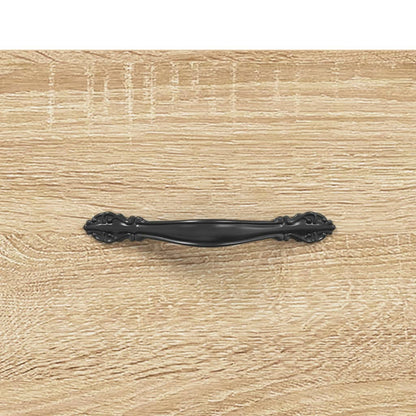 Wandkast 60X36,5X35 Cm Bewerkt Hout Sonoma Eikenkleurig - Design Meubelz