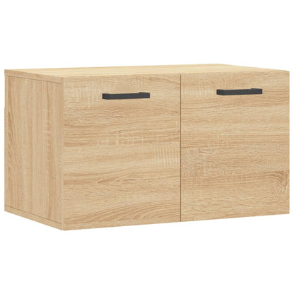 Wandkast 60X36,5X35 Cm Bewerkt Hout Sonoma Eikenkleurig - Design Meubelz