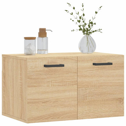 Wandkast 60X36,5X35 Cm Bewerkt Hout Sonoma Eikenkleurig - Design Meubelz