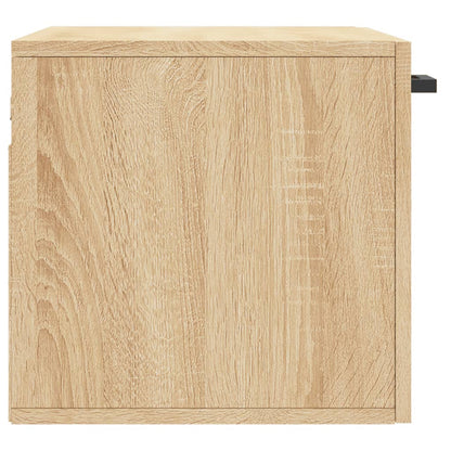 Wandkast 60X36,5X35 Cm Bewerkt Hout Sonoma Eikenkleurig - Design Meubelz