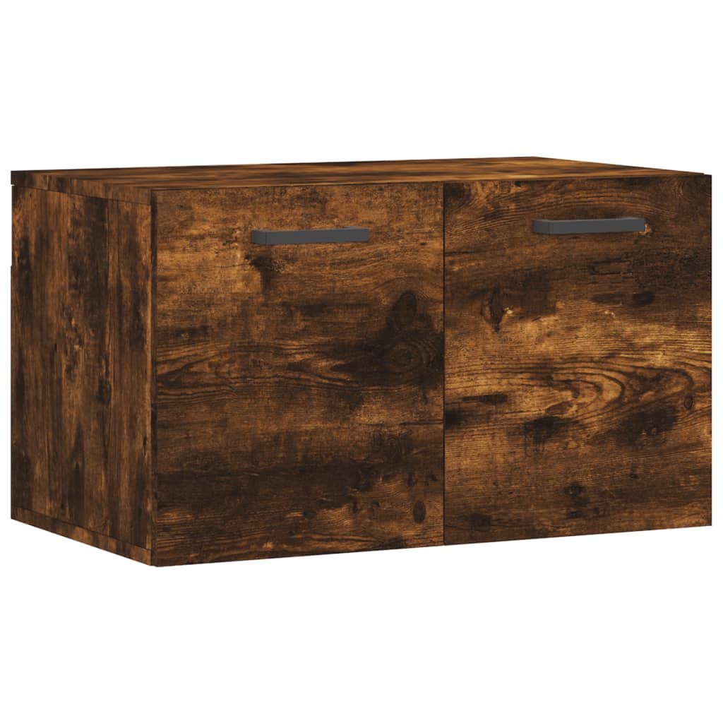 Wandkast 60X36,5X35 Cm Bewerkt Hout Gerookt Eikenkleurig - Design Meubelz