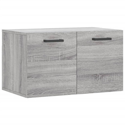 Wandkast 60X36,5X35 Cm Bewerkt Hout Grijs Sonoma Eikenkleurig - Design Meubelz