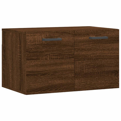 Wandkast 60X36,5X35 Cm Bewerkt Hout Bruineikenkleurig - Design Meubelz