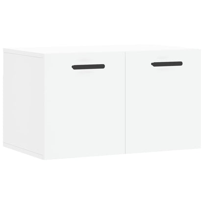 Wandkast 60X36,5X35 Cm Bewerkt Hout Wit - Design Meubelz