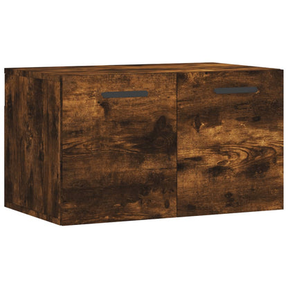 Wandkast 60X36,5X35 Cm Bewerkt Hout Gerookt Eikenkleurig - Design Meubelz