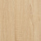 Wandkast 69,5X34X90 Cm Bewerkt Hout Sonoma Eikenkleurig - Design Meubelz