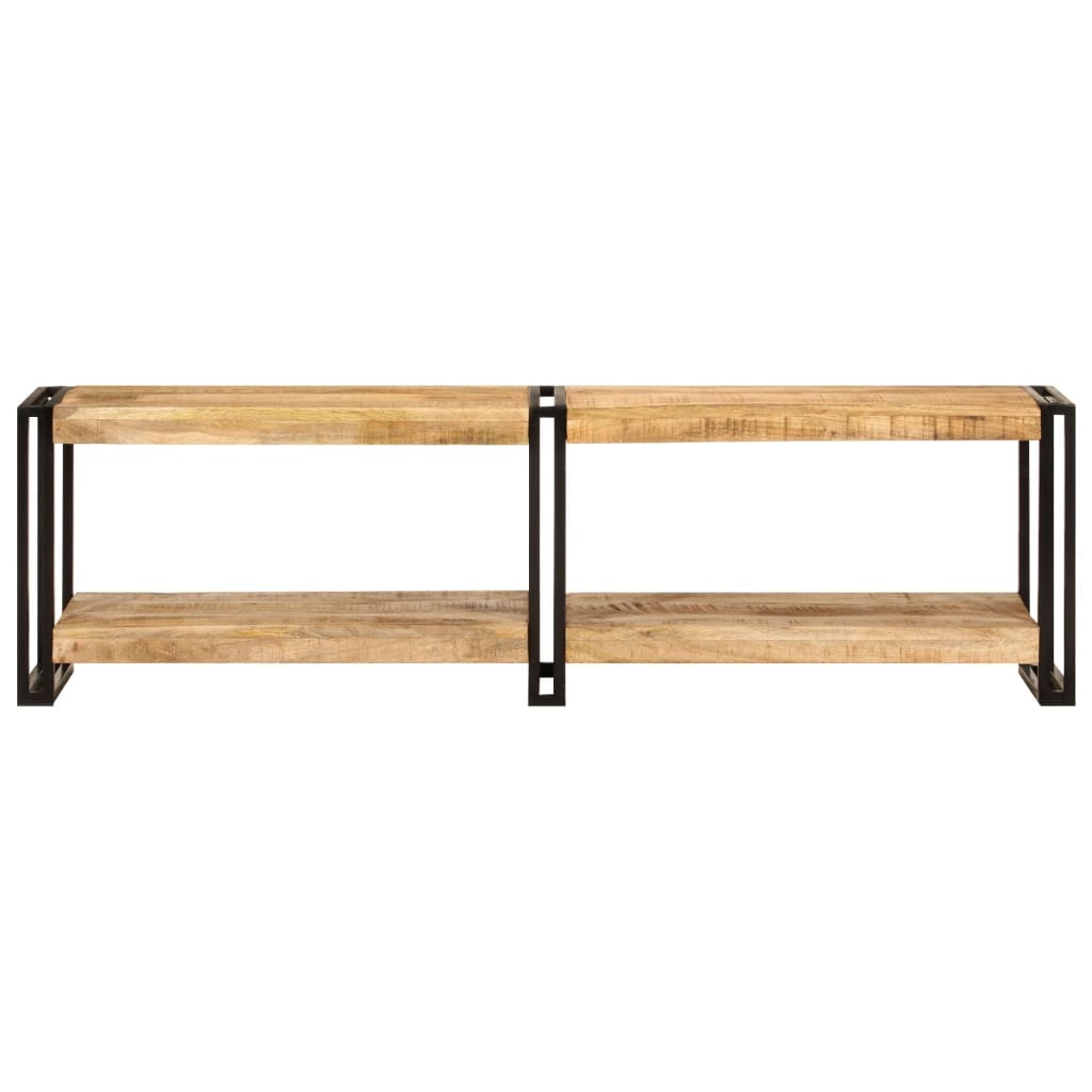 Tv-Meubel 140X30X40 Cm Massief Mangohout - Design Meubelz