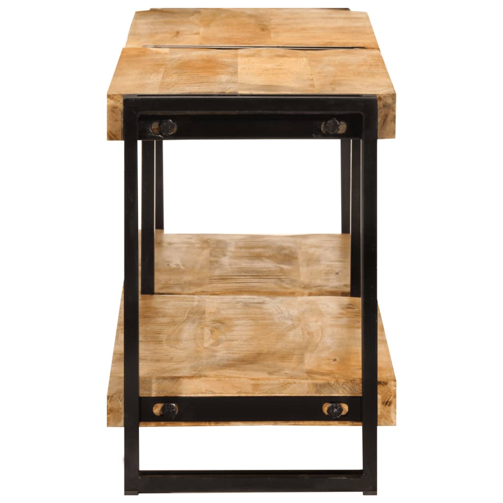 Tv-Meubel 140X30X40 Cm Massief Mangohout - Design Meubelz