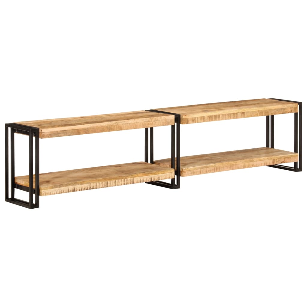 Tv-Meubel 180X30X40 Cm Massief Mangohout - Design Meubelz