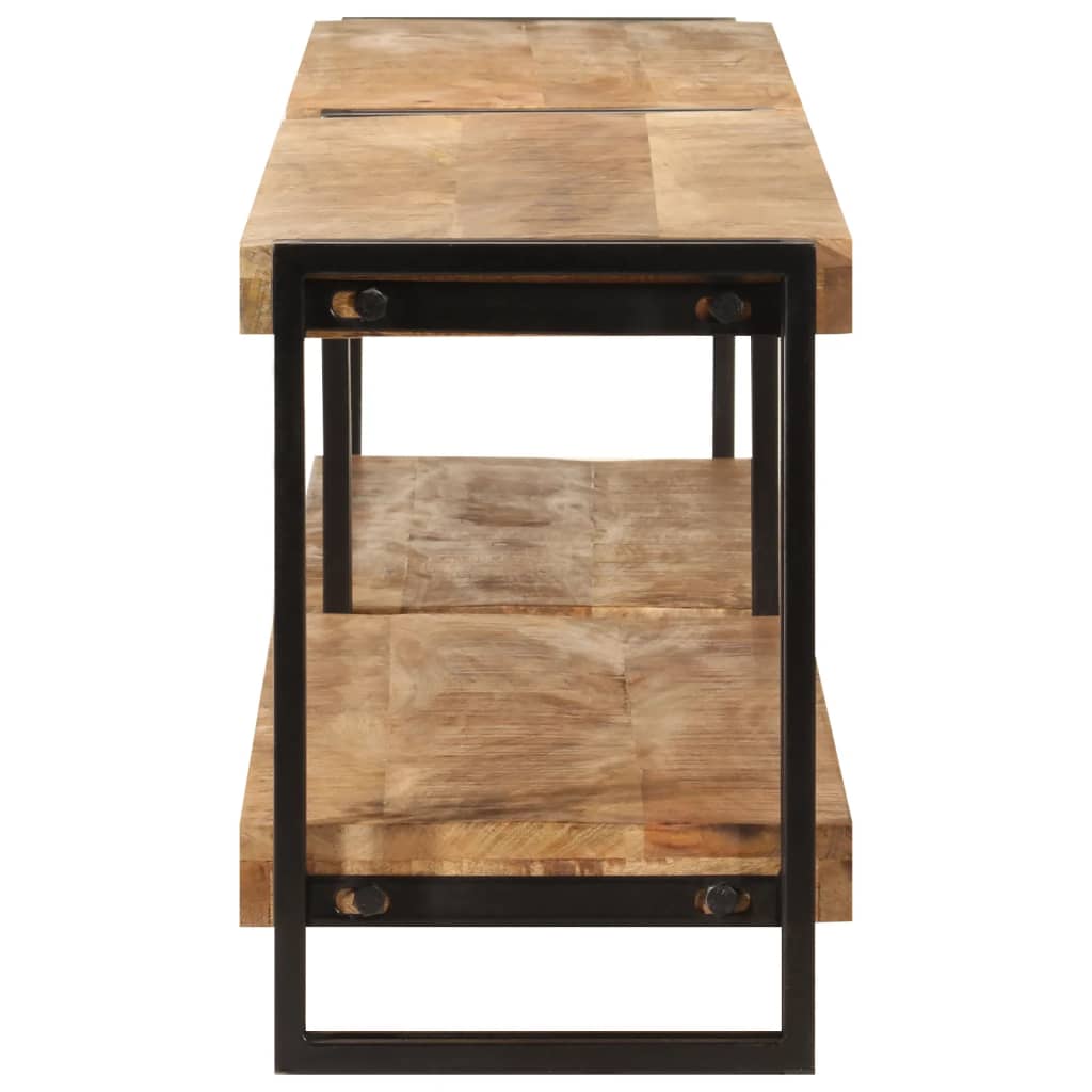 Tv-Meubel 200X30X40 Cm Massief Mangohout - Design Meubelz