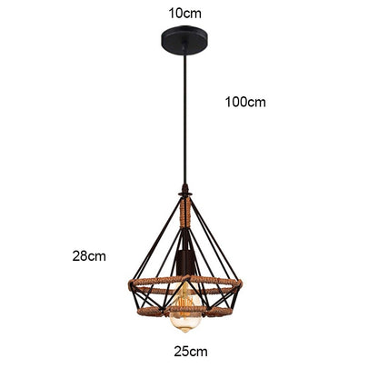 Nordicz Retro Ljus N0010920 hanglamp mat zwart - Design Meubelz