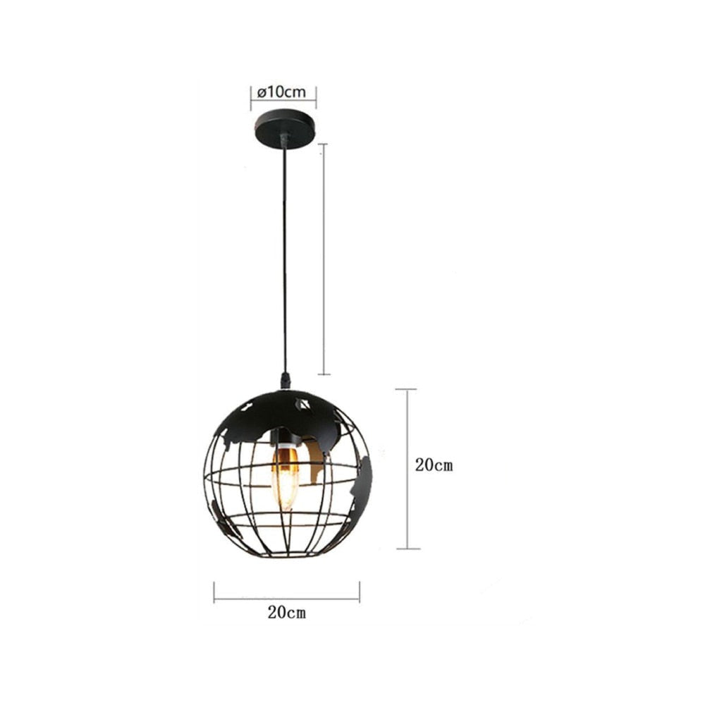 Nordicz Retro Ljus N0010620 hanglamp mat zwart - Design Meubelz