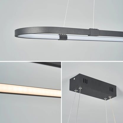 Moderne Dimbare LED Hanglamp – Design Plafondlamp – Voor Eetkamer, Keuken & Slaapkamer