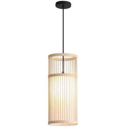 Nordicz Rattan hanglamp van bamboe - Design Meubelz