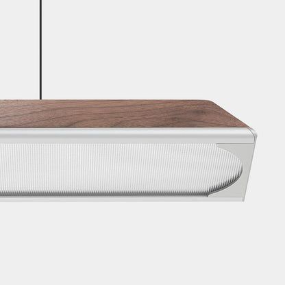 Nordic Houten Hanglamp – LED Plafondlamp 43-86W – Modern Design voor Woonkamer & Eettafel