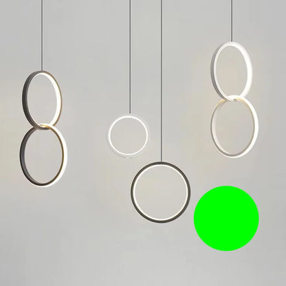 Moderne Ringvormige LED Hanglamp – Minimalistisch Design – Voor Slaapkamer, Woonkamer & Restaurant