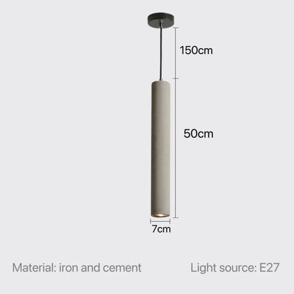 Vintage Beton Hanglamp – Industriële LED Pendelverlichting voor Keuken, Eiland, Restaurant & Hotel