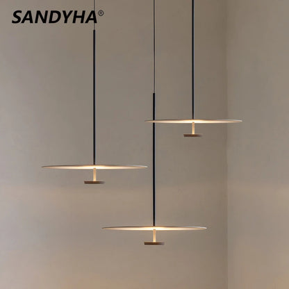 Minimalistische Ring Kroonluchter – LED Hanglamp voor Slaapkamer, Keuken & Eetkamer