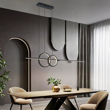 Nordic LED Kroonluchter – Moderne Dimbare Hanglamp – Voor Keuken, Eetkamer & Slaapkamer