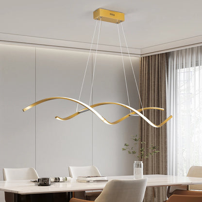 Moderne Slimme LED Kroonluchter – Dimbare Hanglamp – Compatibel met Alexa & Google Home