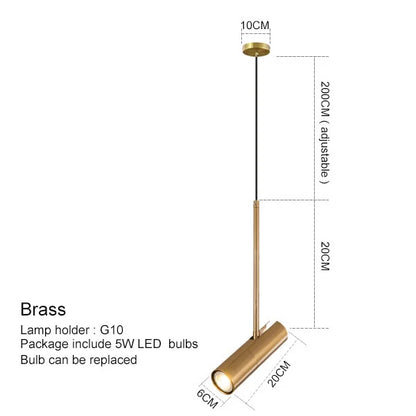 Nordic Minimalistische Hanglamp – Verstelbare Zwarte LED Plafondlamp – Voor Slaapkamer, Restaurant & Bar