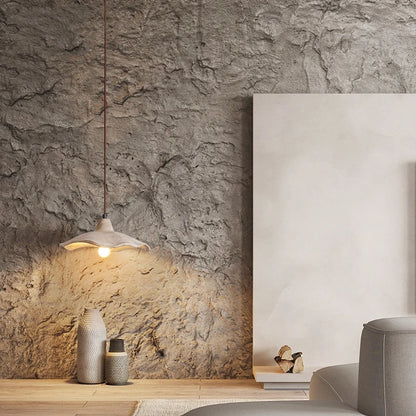 Nordic Wabi-Sabi Hanglamp – Vintage Houten Plafondlamp – Moderne Kunstzinnige Verlichting voor Slaapkamer & Restaurant