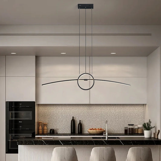 Slimme Dimbare LED Hanglamp – Compatibel met Alexa – Moderne Plafondlamp voor Eetkamer, Woonkamer & Keuken