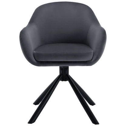 Set van 2 Gestoffeerde Eetkamerstoelen met Armleuningen – Ergonomisch Design – Luxe Stoelen voor Eetkamer & Woonkamer