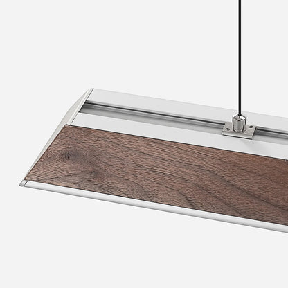 Nordic Houten Hanglamp – LED Plafondlamp 43-86W – Modern Design voor Woonkamer & Eettafel