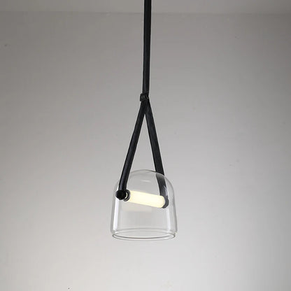 Moderne Glazen Hanglamp – Design LED Plafondlamp – Voor Woonkamer, Slaapkamer & Hotel